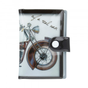 39572 Визитница из ПВХ "Мотоцикл" Феникс-Презент