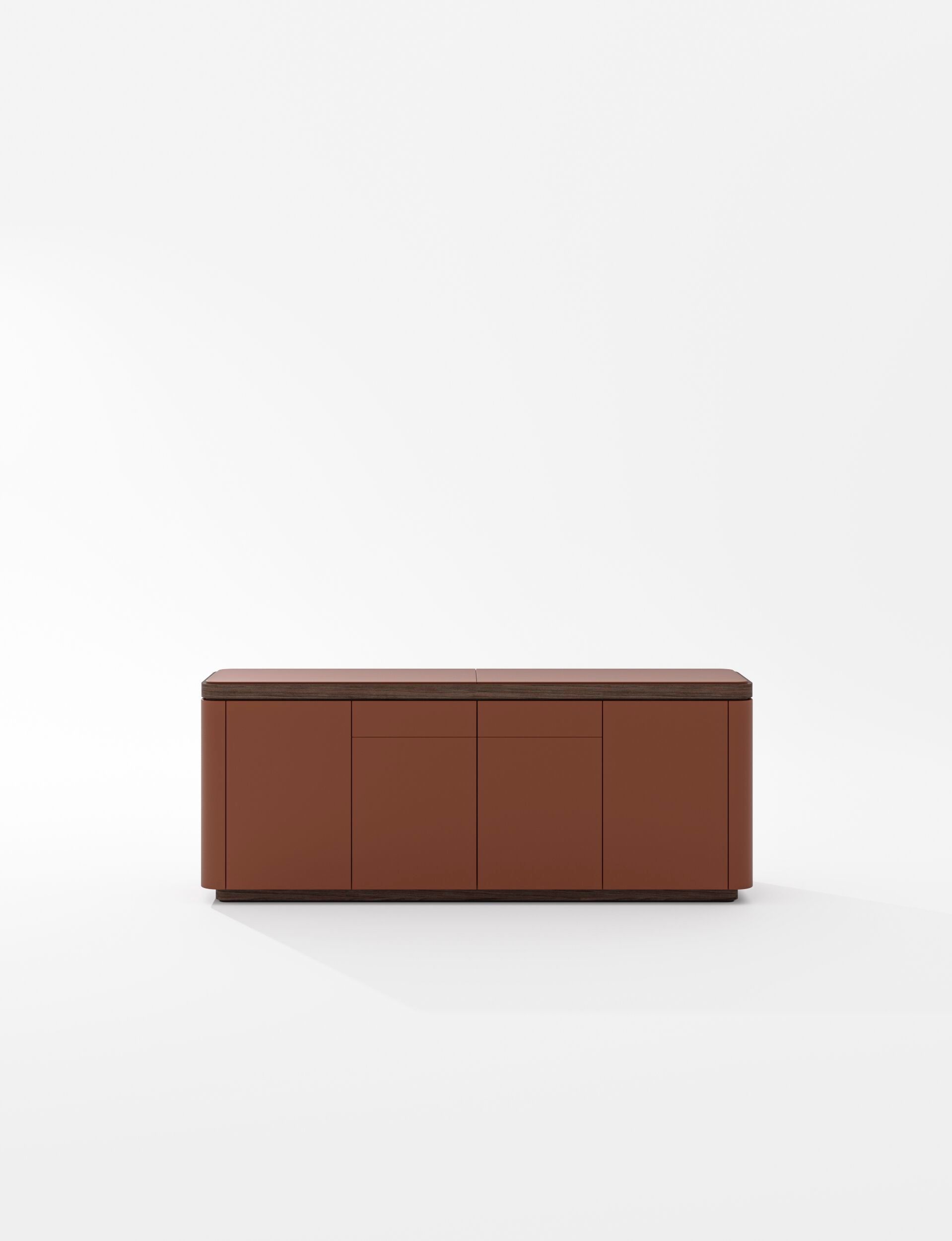 Кожаный офисный шкаф PROF Flow ARCH-00123767 - Вид №39