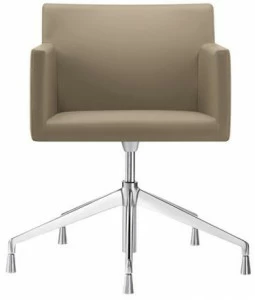 arper Офисный стул на козелке с 5 спицами с подлокотниками Masai