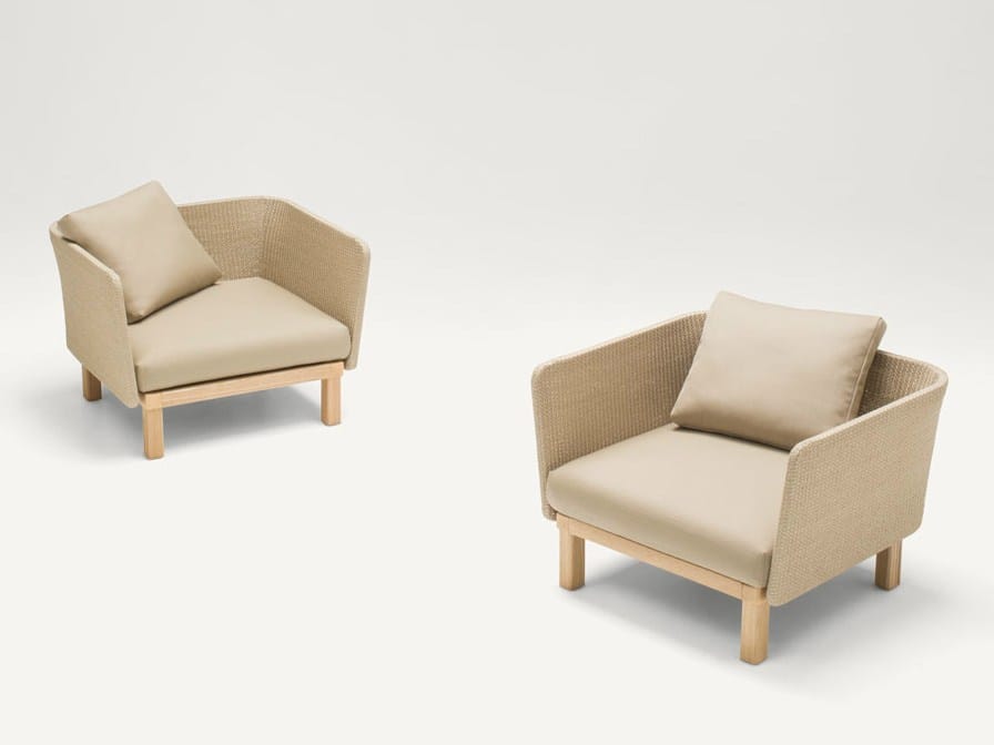 Кресло с подлокотниками Paola Lenti Sabi ARCH-00146358