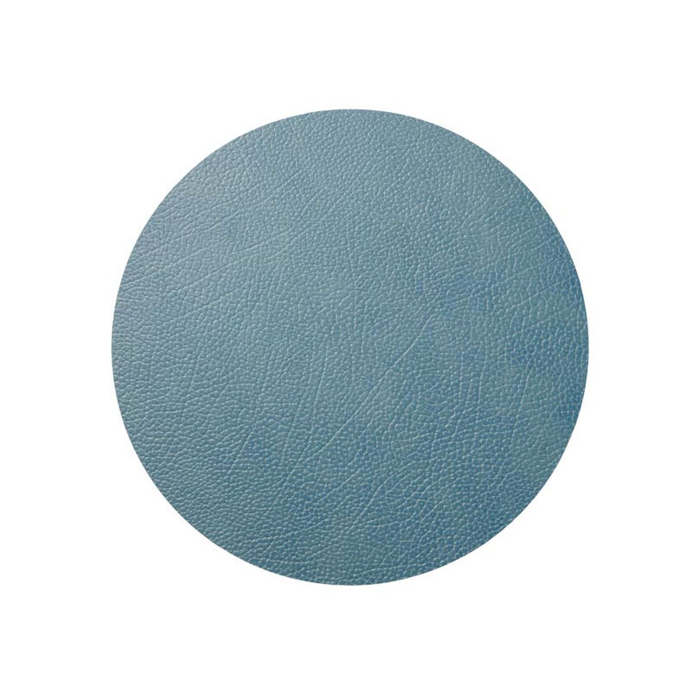 981155 HIPPO light blue подстановочная салфетка круглая, диаметр 40 см, толщина 1,6 мм;LIND DNA  - Вид №1