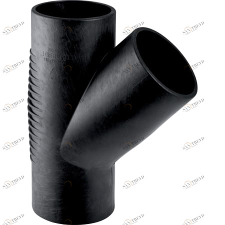 GEBERIT 312.124.14.1 Тройник Geberit Silent-db20 45° 