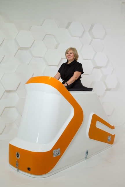 Баровакуумный тренажер Exclusive с эллипсоидом Santreyd MED-130 - Вид №1