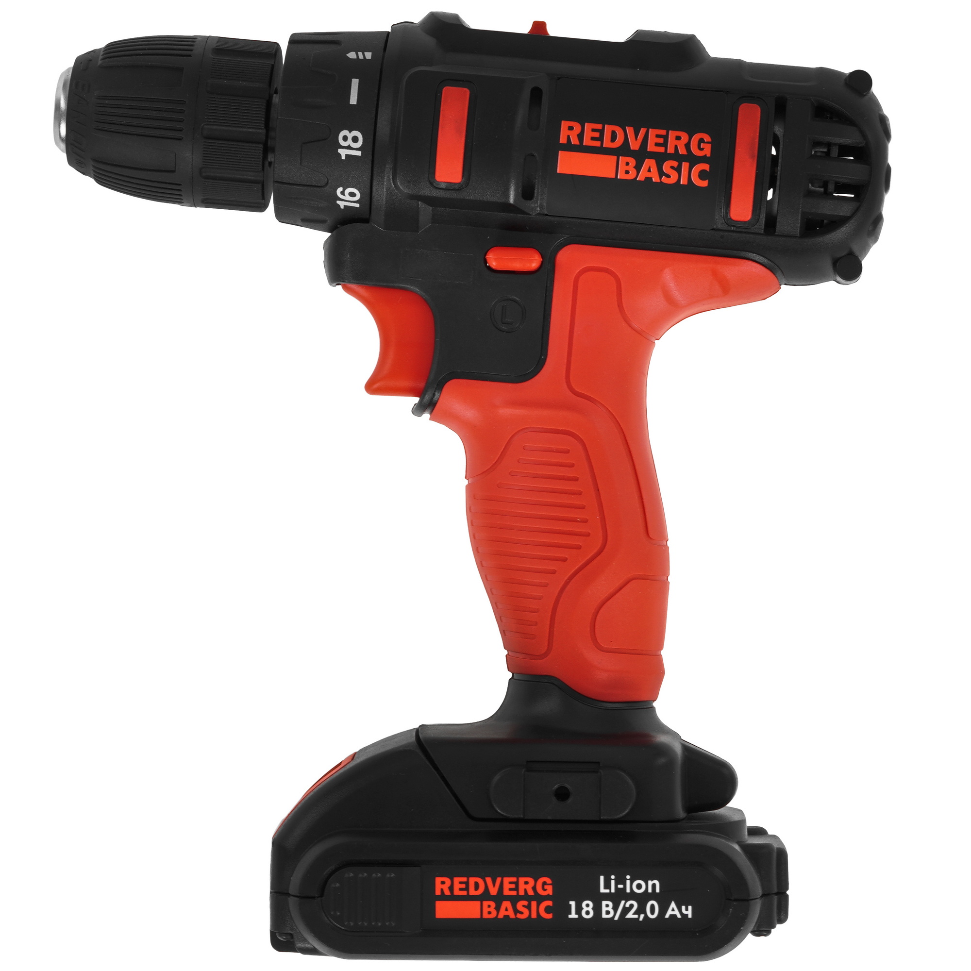 Дрель-шуруповерт RedVerg Basic SD18LE/1-2 5486305 STDN-0071221