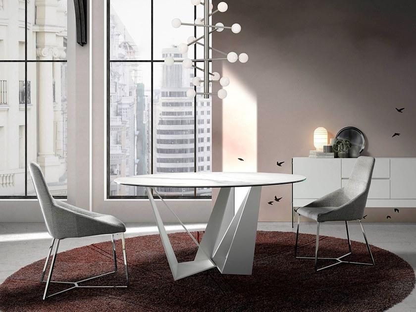 Angel Cerdá Круглый стол для гостиной из стали Loft tendencia 1043 Angel Cerda - Вид №2