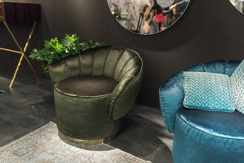 VGnewtrend Бархатное кресло с подлокотниками  7542592.34  - Вид №8