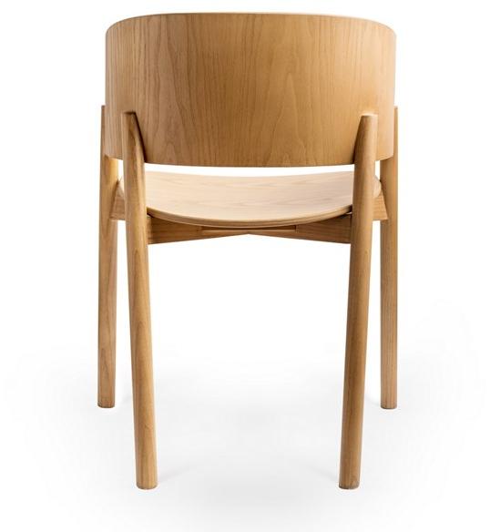 Anesis Стул из массива дерева с подлокотниками  A86  - Вид №1