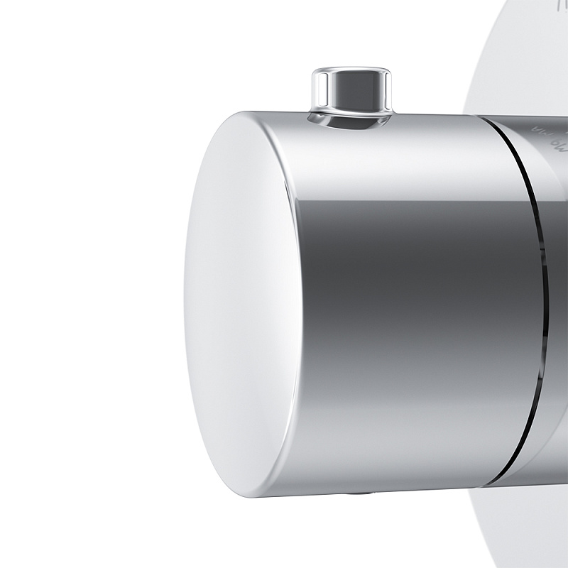 F0800100 Переключатель на три положения монтируемый в стену хром шт. AM.PM  - Вид №5