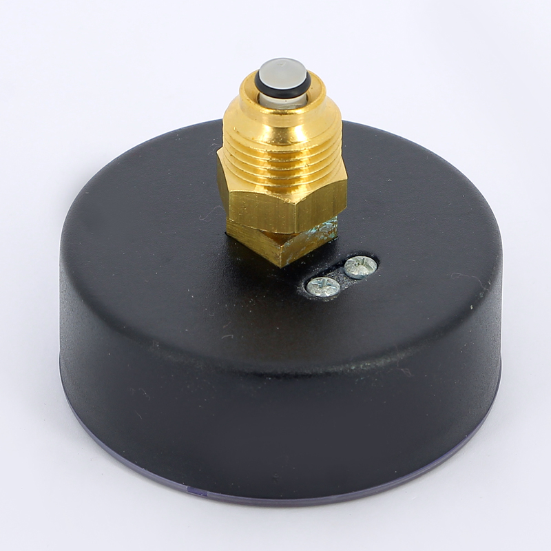 Термоманометр аксиальный с клапаном для монтажа/демонтажа EMMETI 4бар 120 град.C 00600012 - Вид №2