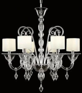 MULTIFORME Люстра ручной работы из муранского стекла Americano Lt0515-6-cv