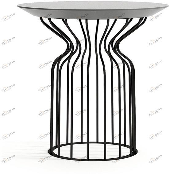 Dall'Agnese Высокий круглый журнальный столик для гостиной Bomber sun-id-1413651