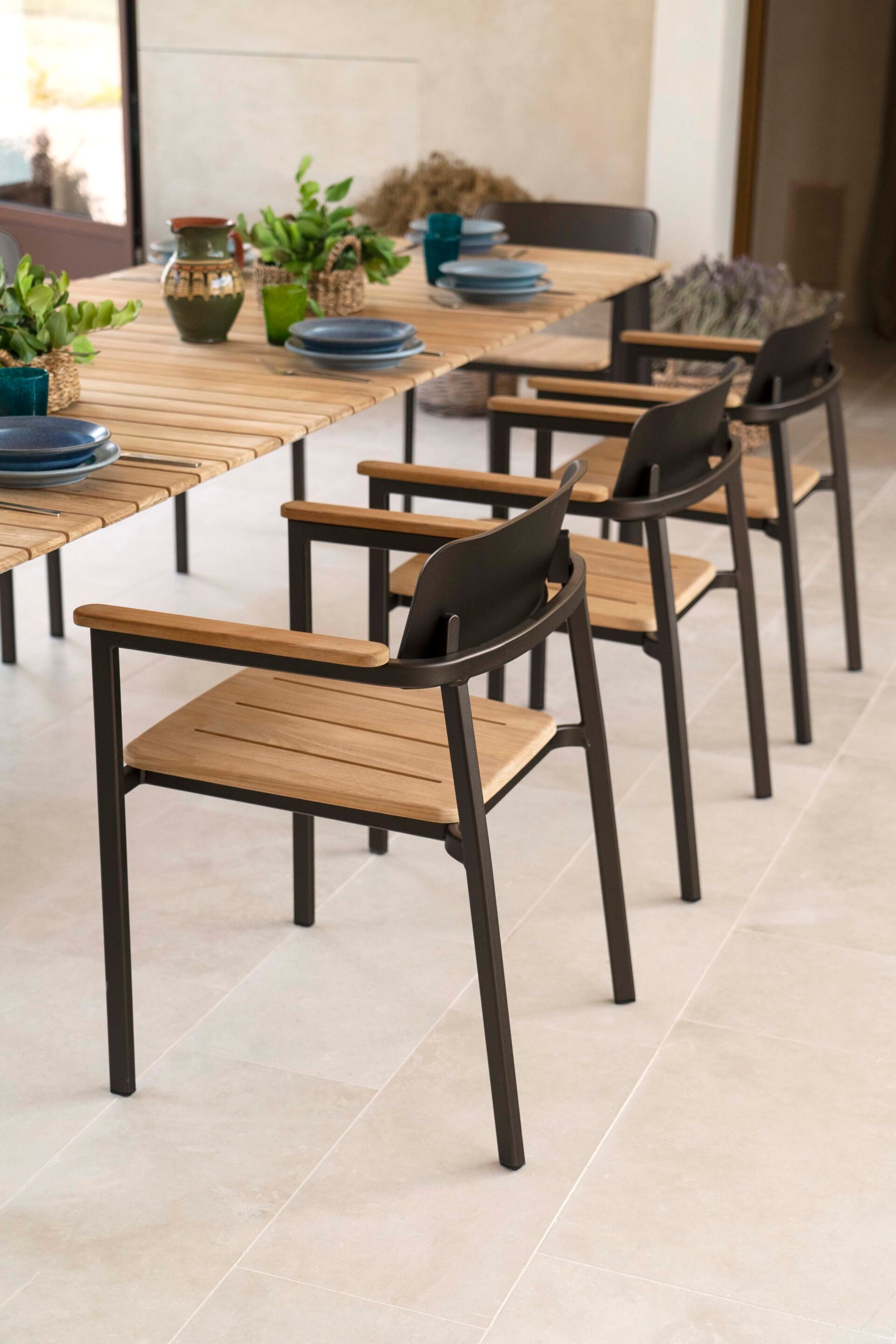 Выдвижной стол из тикового дерева emu Shine ARCH-00069872 - Вид №5