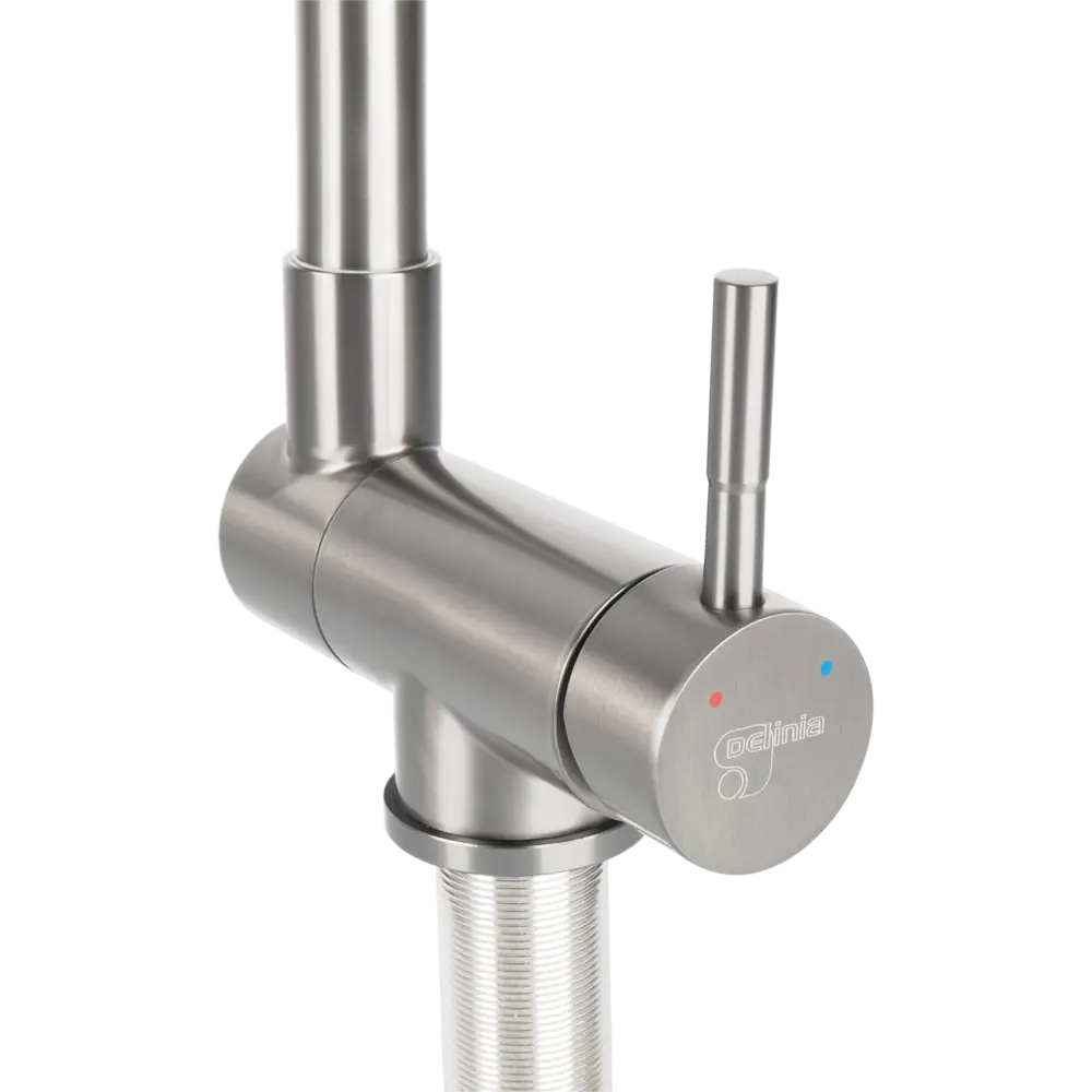 Кухонный смеситель Delinia Сиг с высоким изливом 25 см 89352204 STLM-1448111 - Вид №3