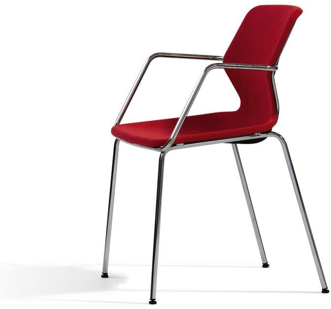 Blå Station Штабелируемый тканевый стул с подлокотниками Bla Station sun-id-1398240 - Вид №1