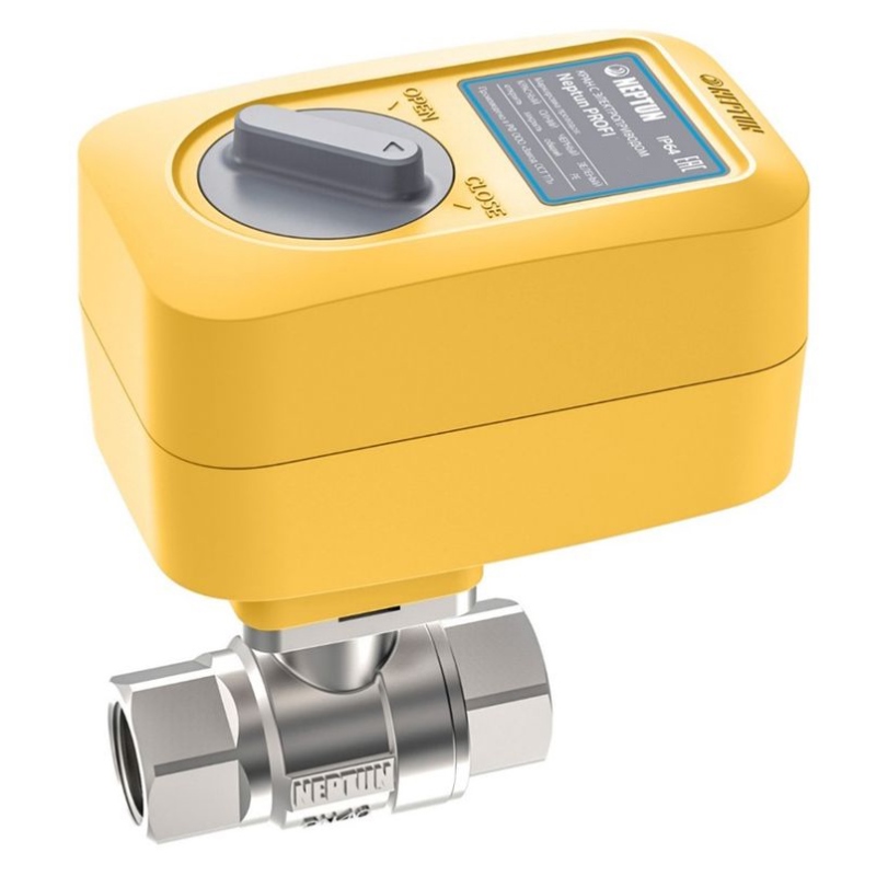 Кран с электроприводом Neptun Profi ССТ 1/2" 12В 43054115000005 - Вид №2