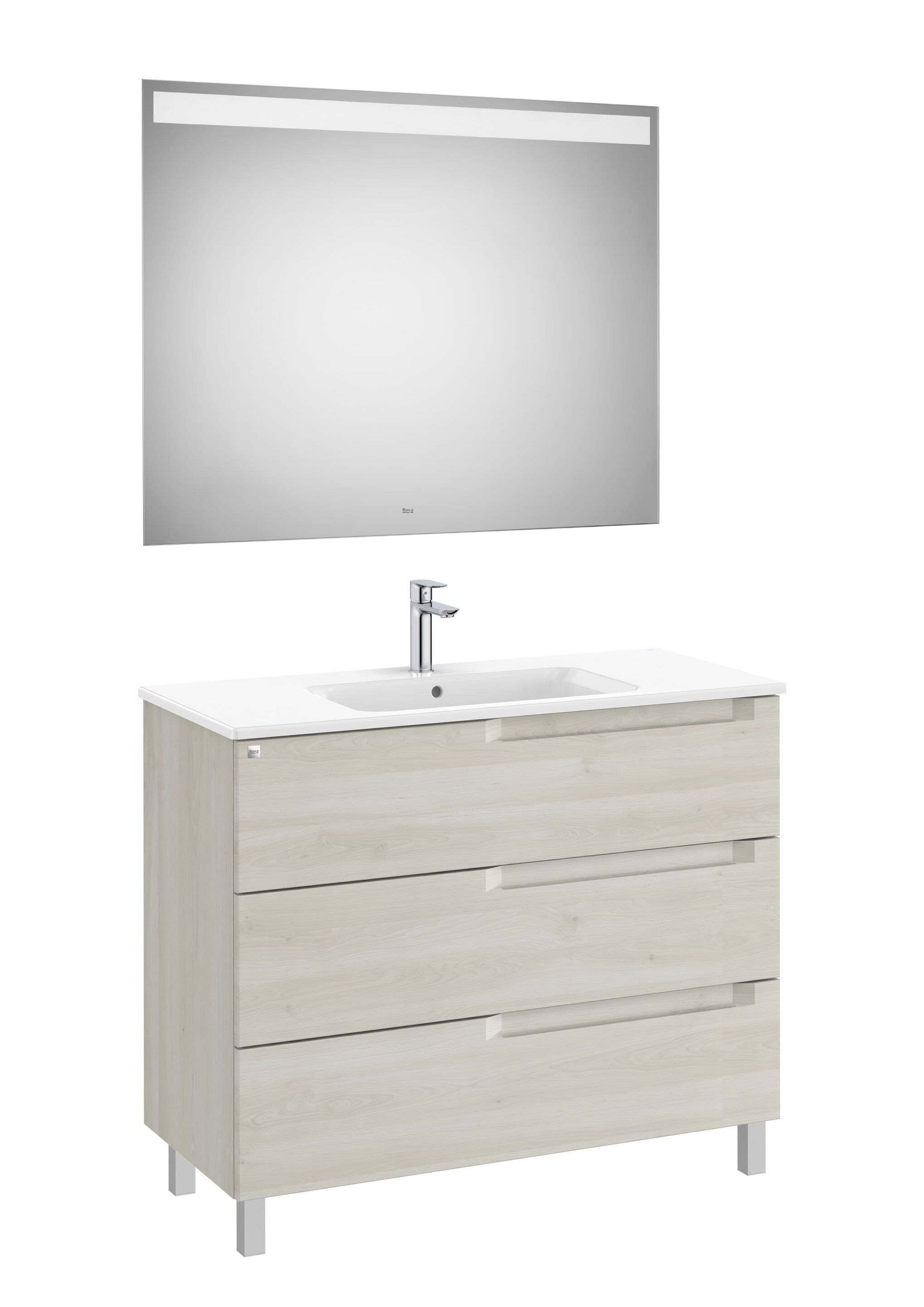 Деревянный напольный умывальник с зеркалом Roca Aleyda ARCH-00106137 - Вид №32