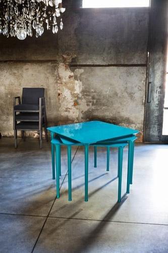 Tacchini Квадратный штабелируемый стол sun-id-1453592 - Вид №3