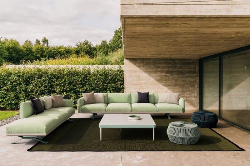 4-местный тканевый садовый диван Kettal Boma ARCH-00132248 - Вид №3