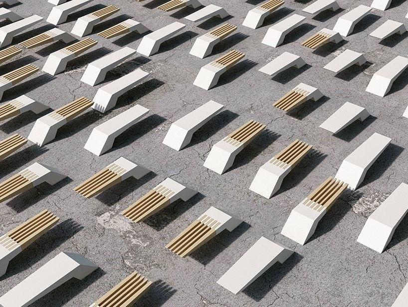 Bellitalia Скамья без спинки Wing sun-id-1378766 - Вид №1