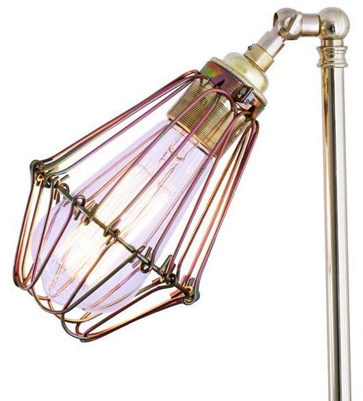 Mullan Lighting Регулируемая настольная лампа из латуни Praia Mltl021 - Вид №1