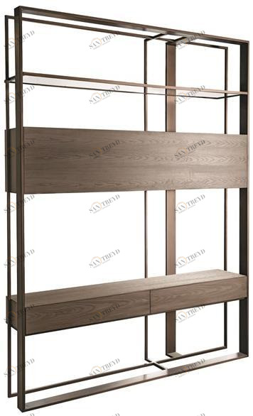Shake Открытый двухсторонний металлический стеллаж sun-id-1502431
