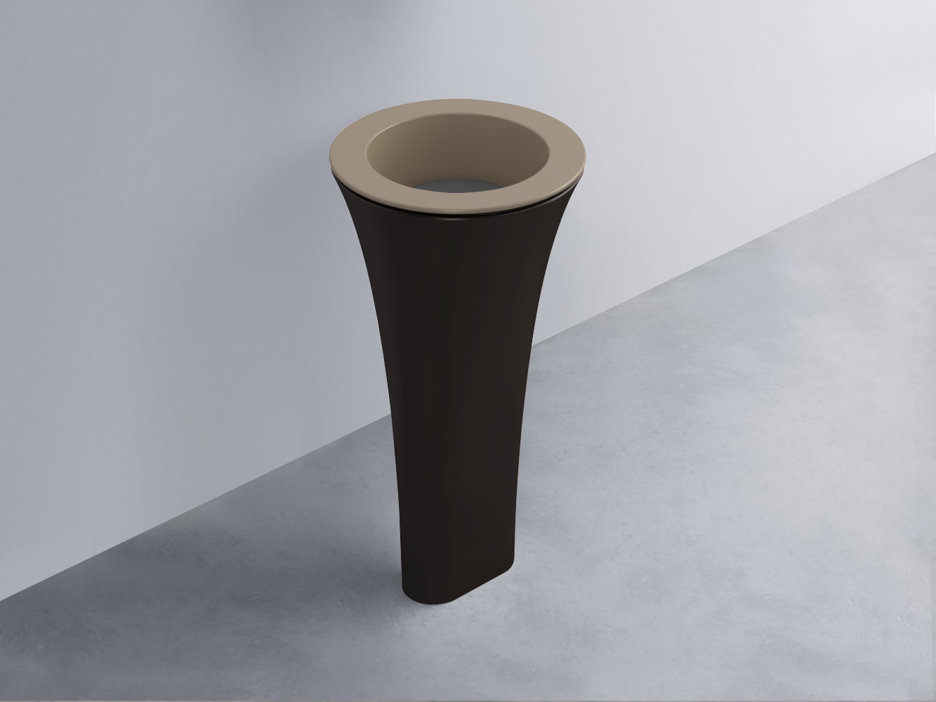 AMLA45-AN+AMPILT-CM+AMCOLT-LV Раковина Amedeo Tondo отдельностоящая cielo Enjoy + Amedeo Ceramica Cielo