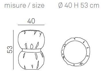 Gruppo Tomasella Пуф для контейнера с мягкой подкладкой sun-id-1507575 - Вид №2