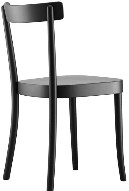 horgenglarus Стул из массива дерева с открытой спинкой  1-250  - Вид №6