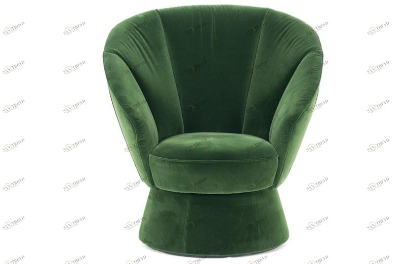 de Sede Вращающееся бархатное кресло с подлокотниками Ds-163 sun-id-1377480