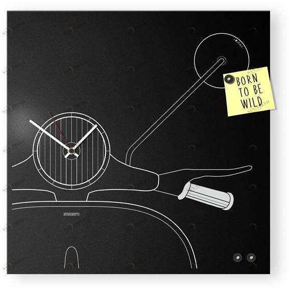 Designobject.it Часы из листового металла / шифер  It6632 