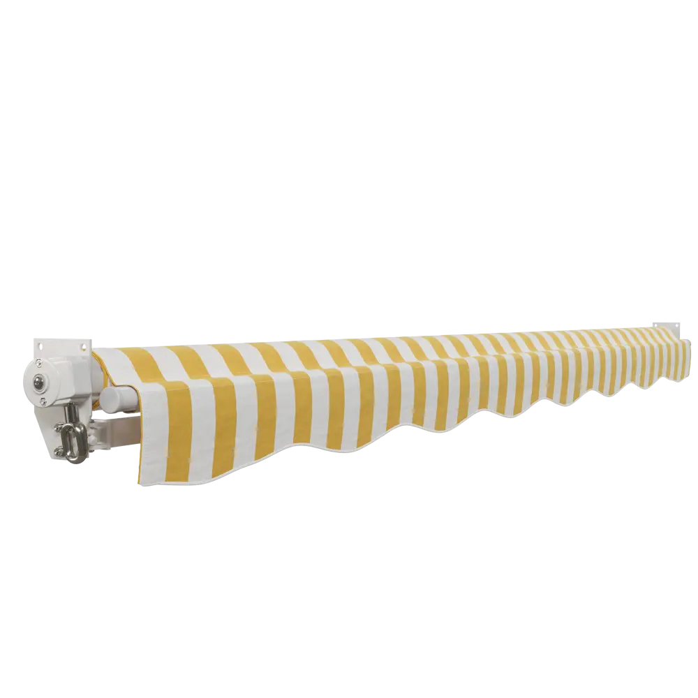 Маркиза механическая,3x2 м, цвет белые и желтые полосы 82752753 STLM-2193304 Santreyd  - Вид №2