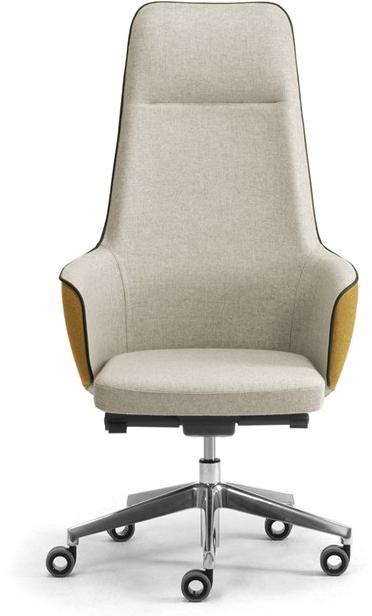 Leyform Регулируемое по высоте кресло для руководителя из шерсти с подлокотниками Opera 2900 - Вид №1