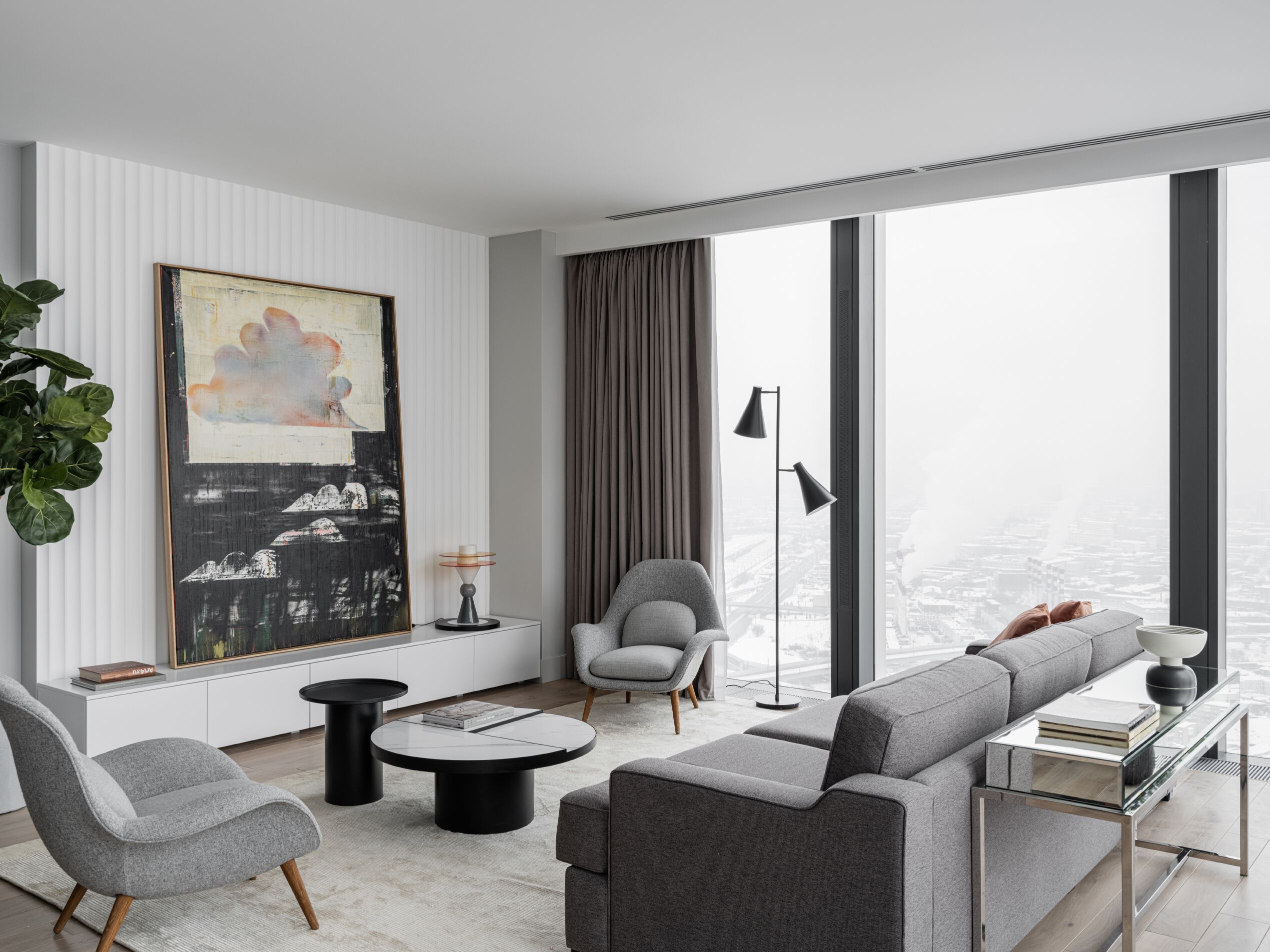 Прямоугольный ковер ручной работы Tapis Rouge цветной блок ARCH-00138835 - Вид №6