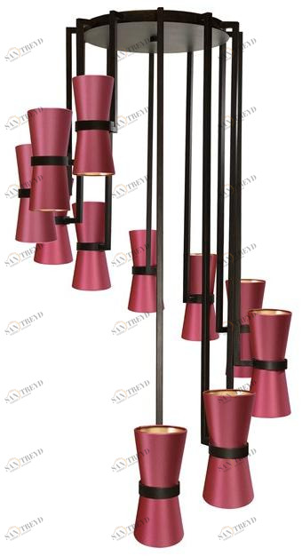 Abrissi Подвесной светильник из металла ручной работы Kono 11251