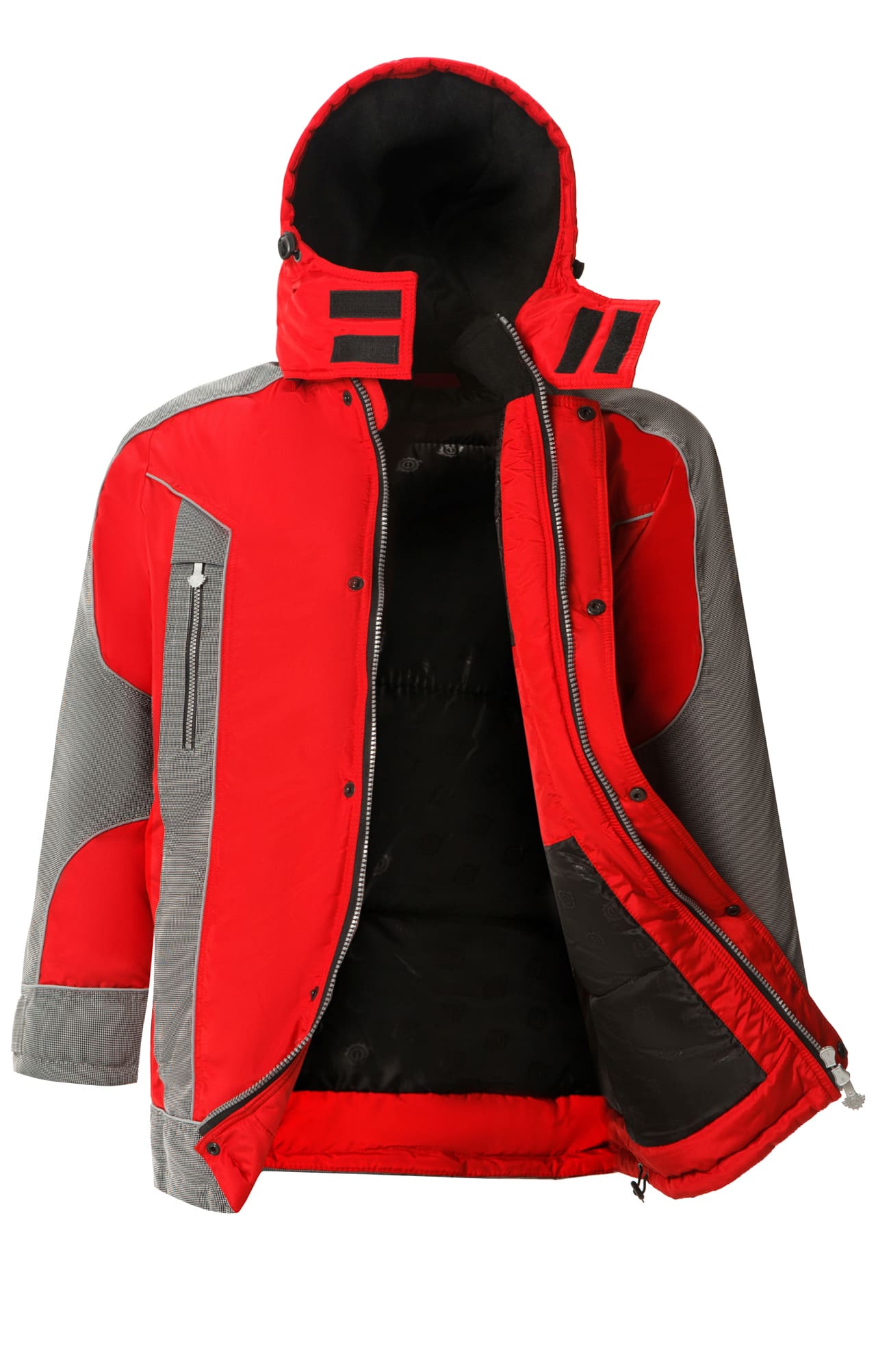 63119 Куртка "Ультра" зимняя красная  Зимняя спецодежда  размер 56-58/170-176  - Вид №3