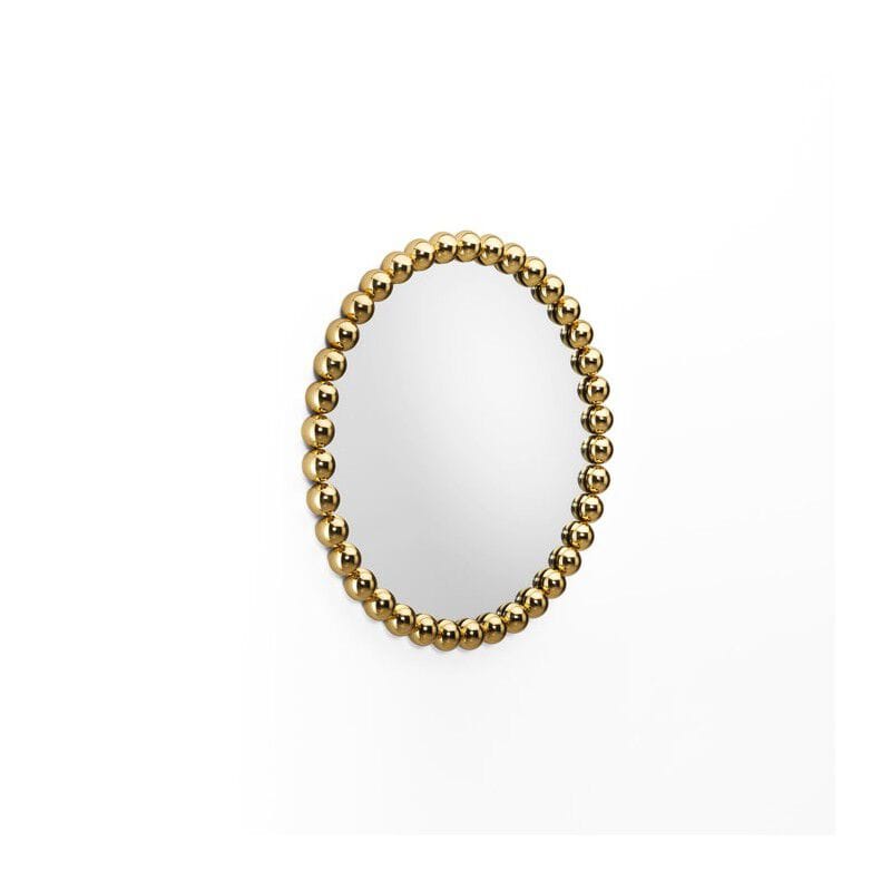 Латунное круглое зеркало с рамкой GHIDINI1961 драгоценный камень ARCH-00060882 - Вид №3