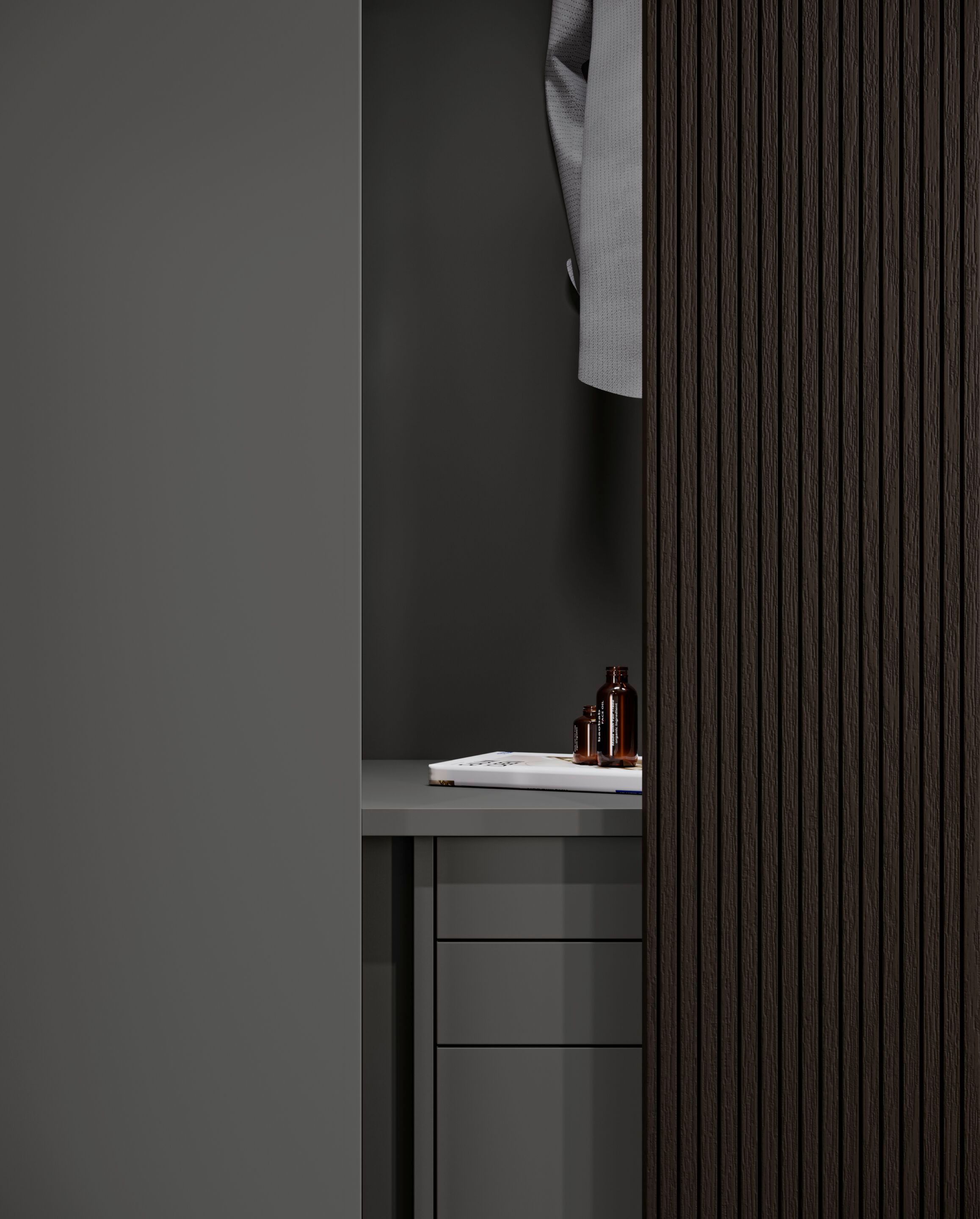 Деревянный настенный секционный шкаф Olivieri STYLE ARCH-00058399 - Вид №1