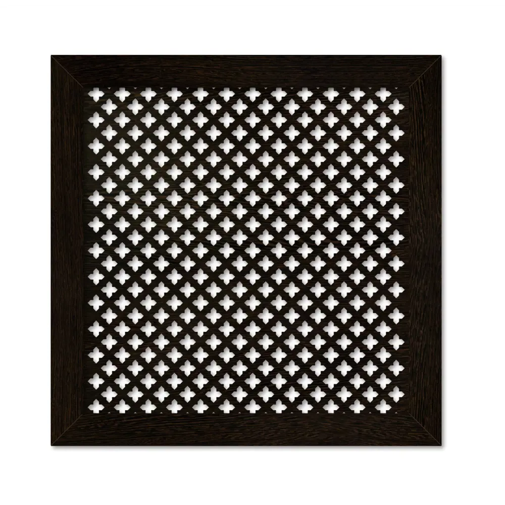Экран для радиатора Готико 60x60 см МДФ цвет венге 89414169 STLM-2067122 Santreyd 