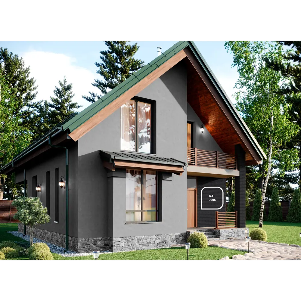 Краска фасадная Jobi Fassadpremium матовая прозрачная база C 0.9 л STLM-2210349 - Вид №6