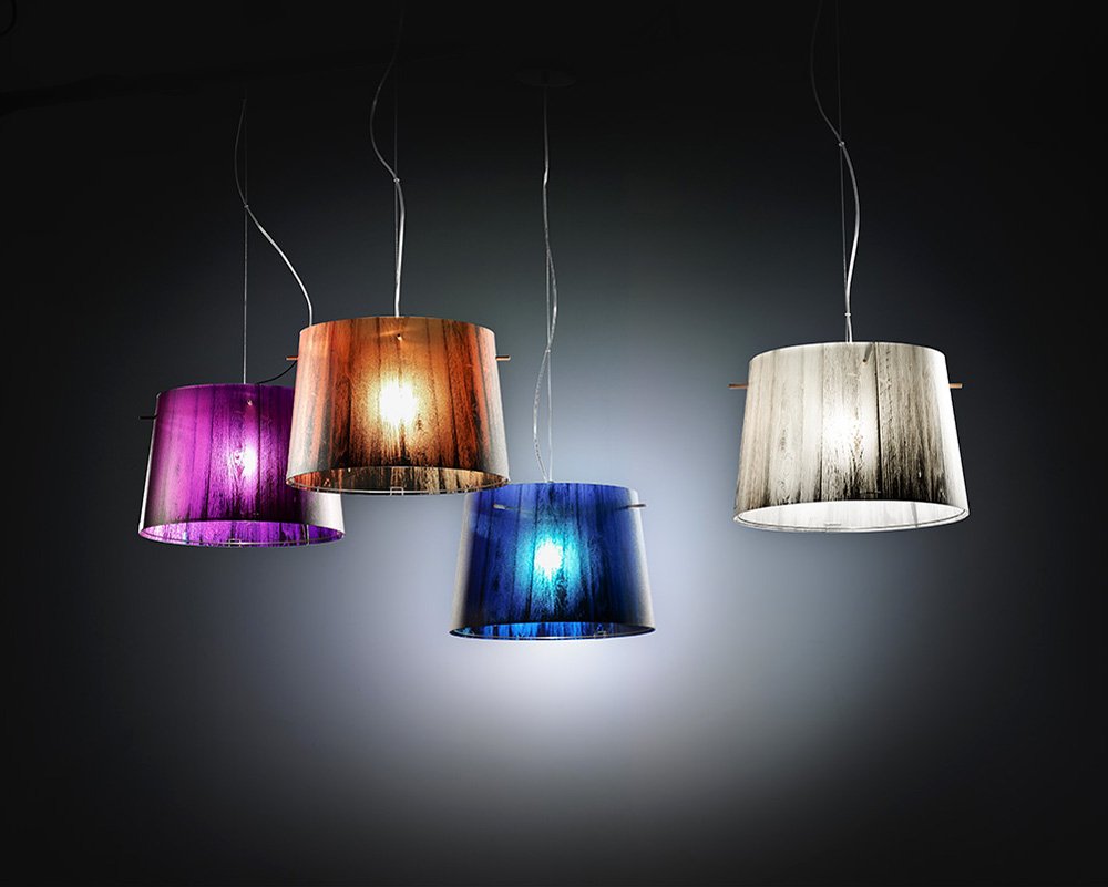 Подвесной светильник Woody White от Slamp WOO77SOS0000W_000 SLAMP ДИЗАЙНЕРСКИЕ 243575 Серый  - Вид №3
