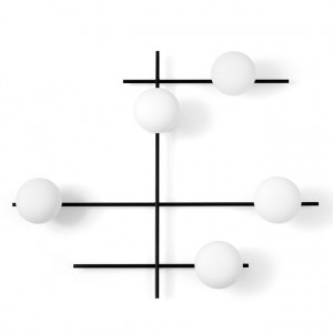 Miloox 1744.178 Настенный светильник с черным каркасом MIKADO.
