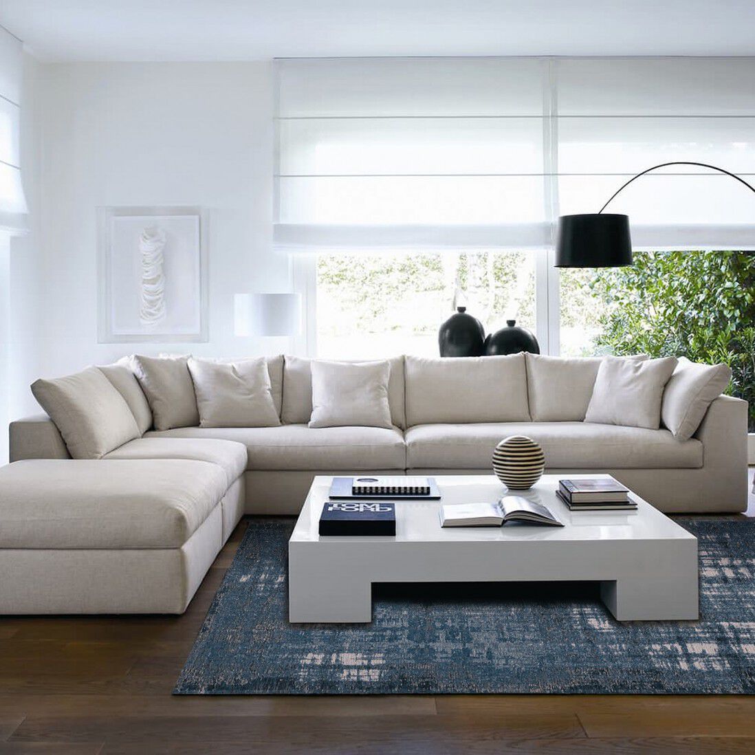 Сплошной цвет прямоугольный ковер Ademi Essential ARCH-00039271 - Вид №12