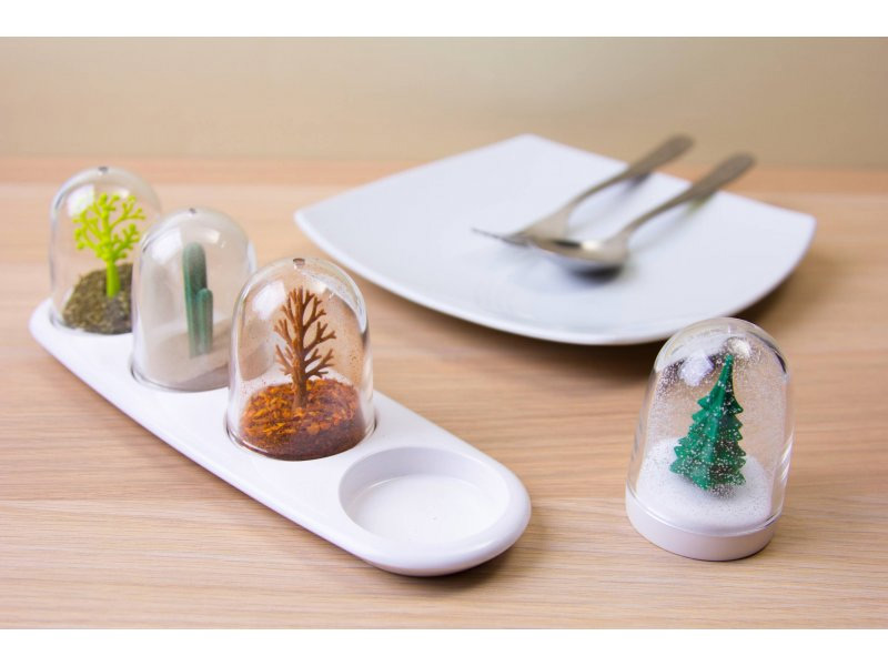 QL10121-WH Ёмкости для специй в наборе four seasons Qualy  - Вид №5