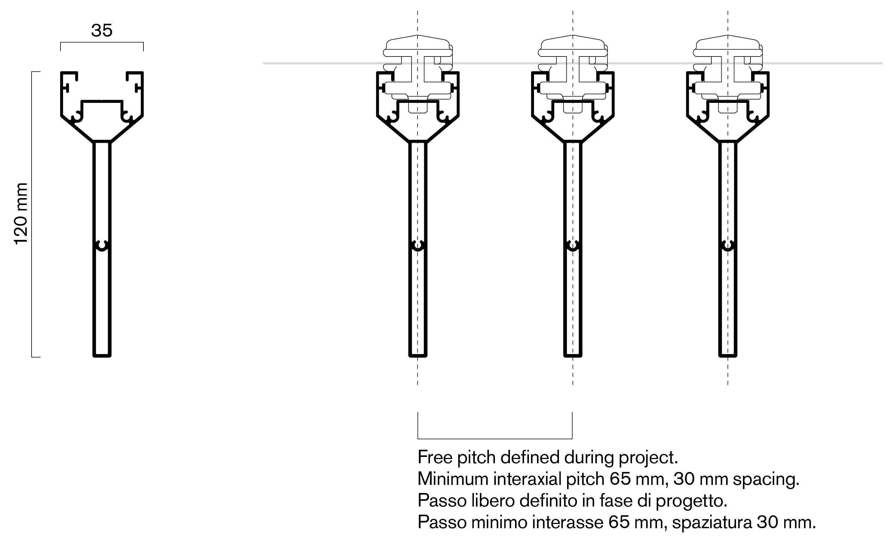 Модульная решетчатая система Dresswall Dresswall Stripes ARCH-00097544 - Вид №5