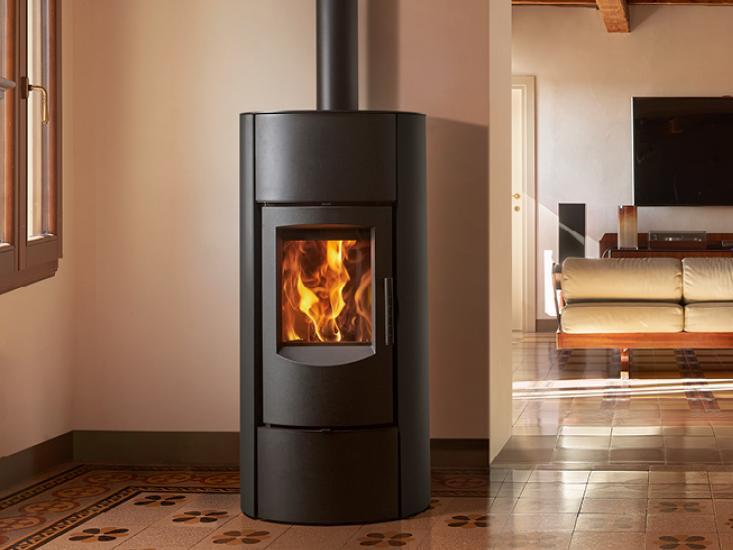 Стальная дровяная печь для обогрева воздуха Piazzetta дровяные печи ARCH-00074011