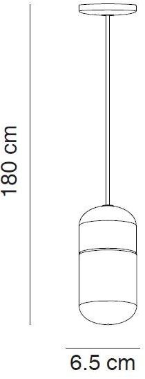 Alma light Светодиодная подвесная лампа из железа Capsule sun-id-1353481 - Вид №2