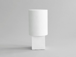 Круглый журнальный столик из волокнистого бетона