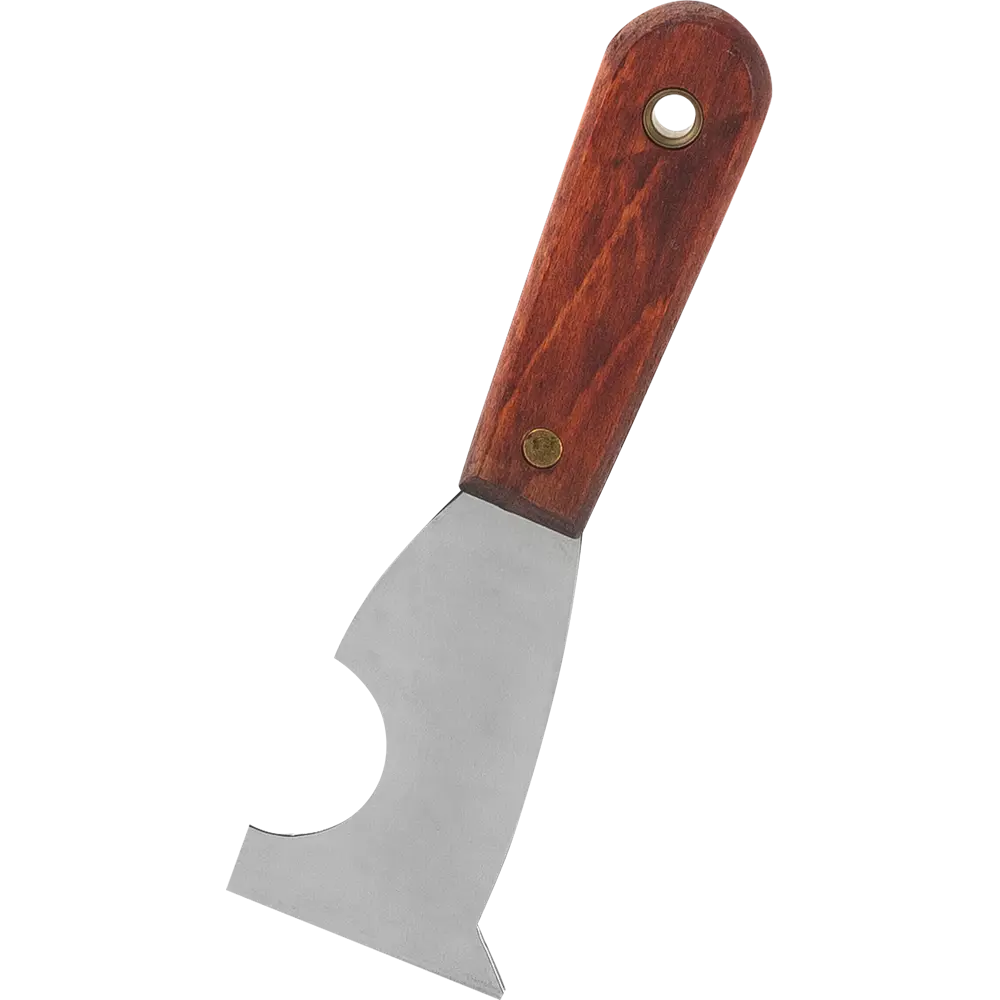 Шпатель-скребок многофункциональный нержавеющая сталь и деревянная ручка ARCHIMEDES STLM-2048828