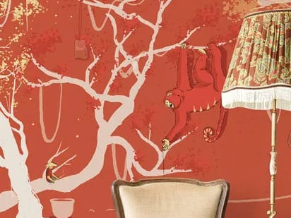 Натуральный ПВХ обои бесплатно, ЭКО, моющиеся WallPepper Online SELECTION ARCH-00063936