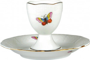55128 Herend Чашка для яйца с подставкой 7см "Ротшильд" Фарфор